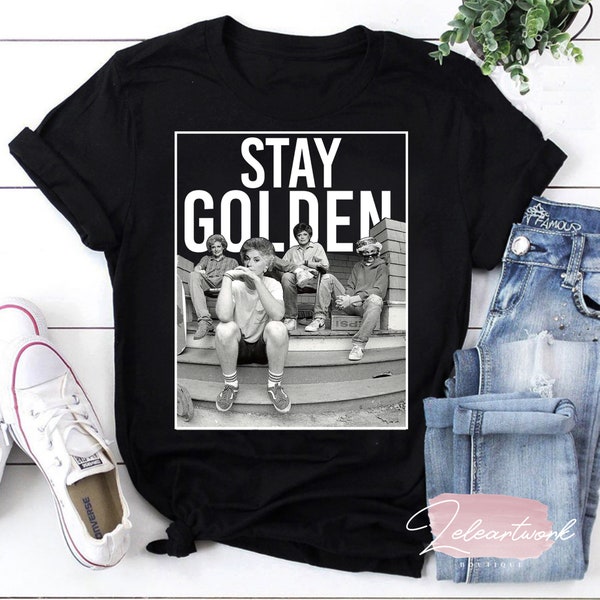 Stay Golden Golden Girls Vintage T-Shirt, The Golden Girls Shirt, Stay Golden Shirt, Golden Girls Gifts