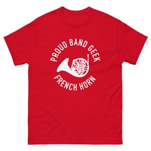 Proud Band Geek Tee - French Horn