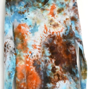 Aquatic Long Sleeve Hand Dyed Shirt