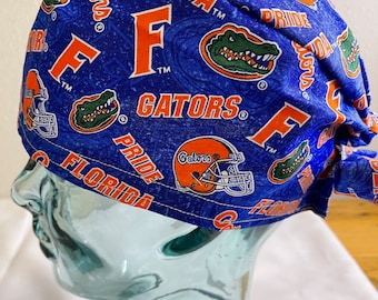 Mens Florida gators football surgical scrub hat