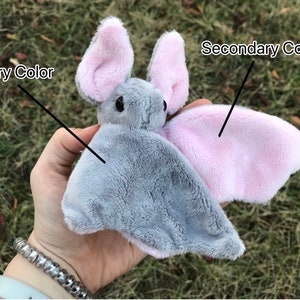 Customizable Plush Bat