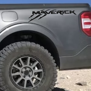 Ford Maverick Claw Mark Vinyl Decal Sticker 2Pcs Left and Right Side