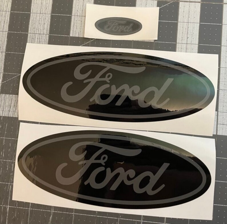 Ford Emblem Overlay Front Back and Steering Wheel F150 Etsy