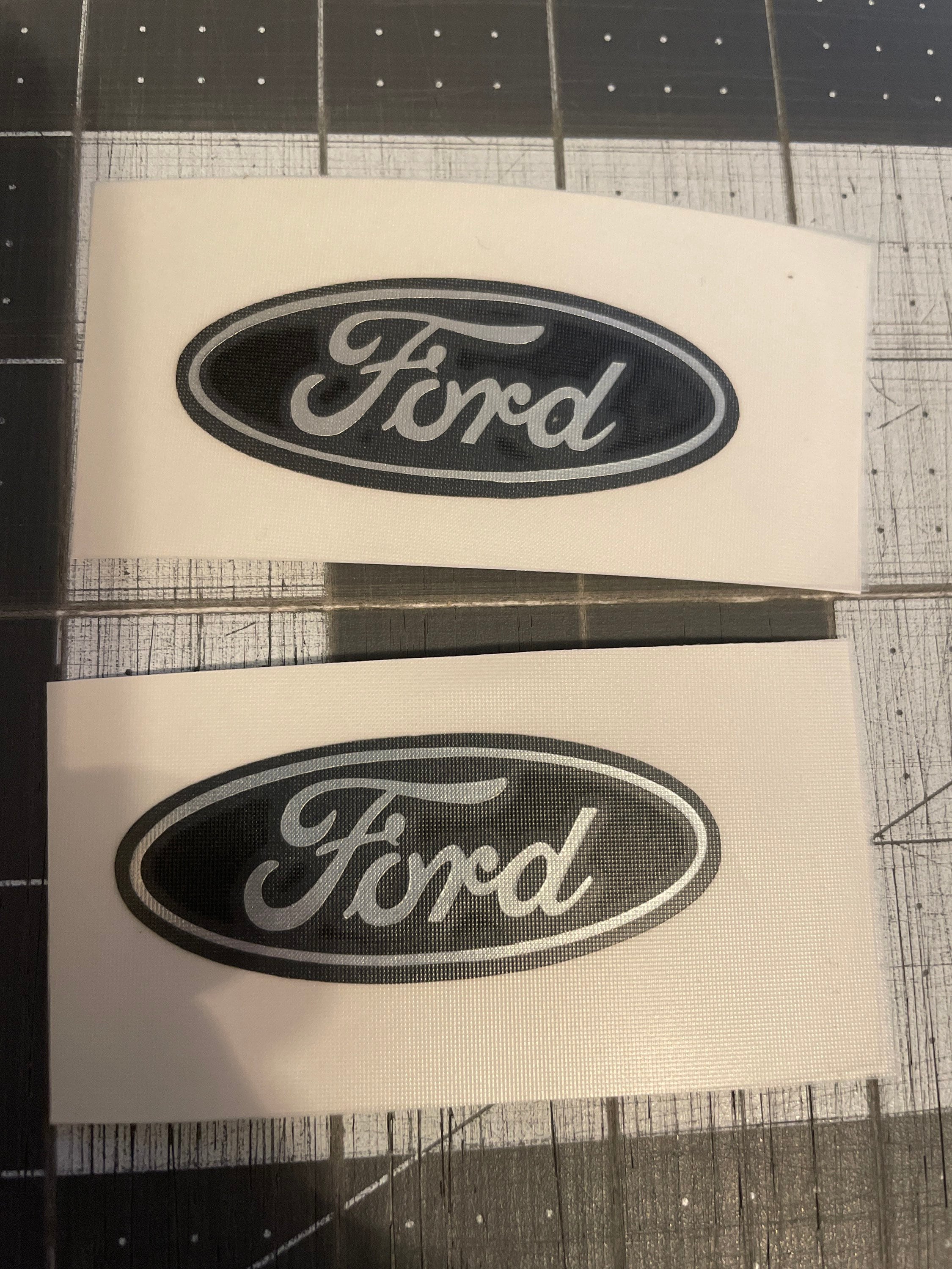 Ford Steering Wheel Vinyl Emblem Overlay 2pc's Mix and Etsy