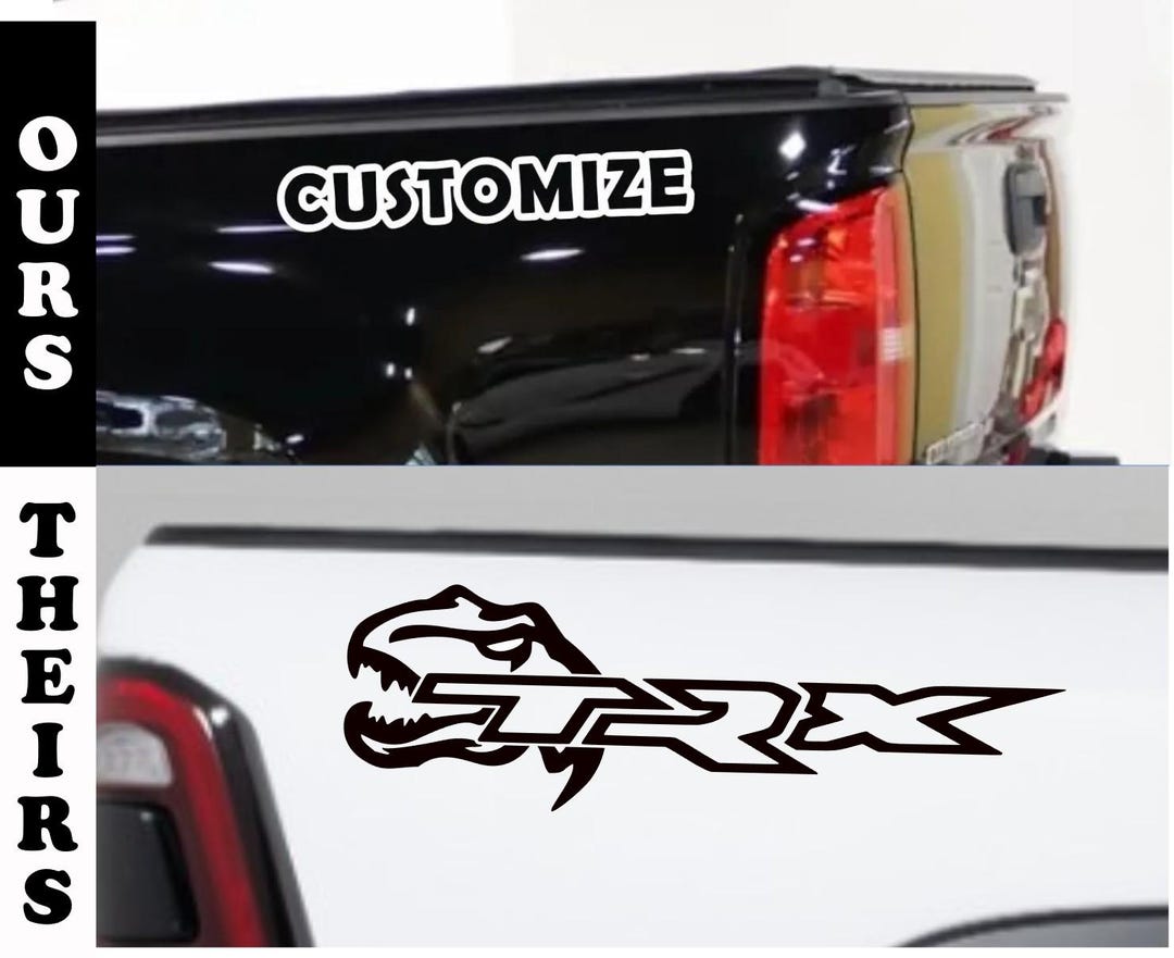 Trx Raptor Sticker Custom Claw Mark Raptor Vinyl Decal Sticker, Compatible With Dodge Ram ...