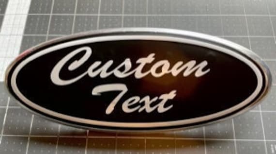 2015-2023 Edge Emblem Overlay DECALS Compatible with Ford | Front & Rear Set