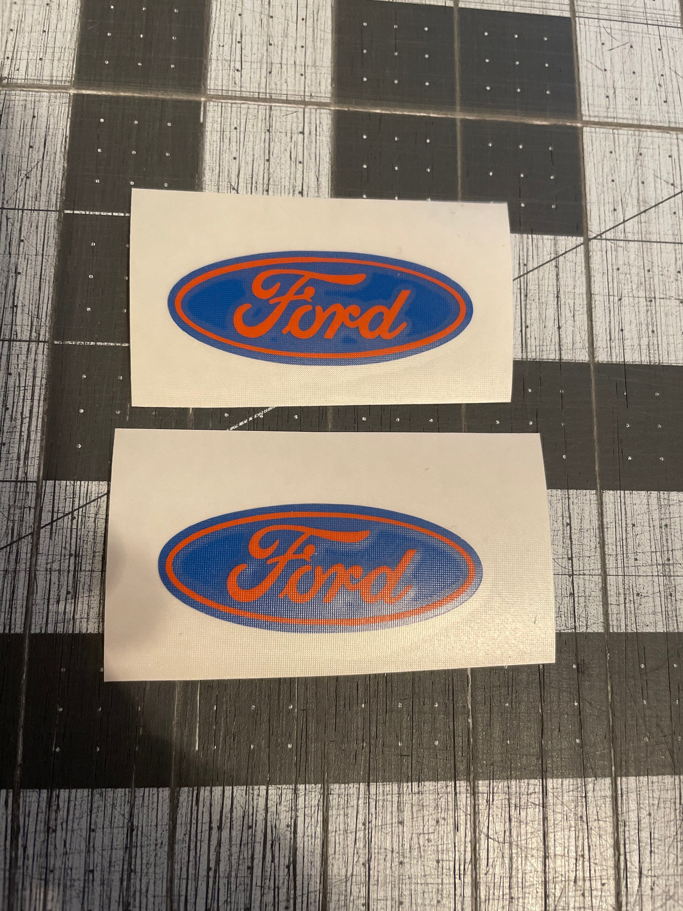 Ford Steering Wheel Vinyl Emblem Overlay 2pc's Mix and Etsy
