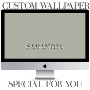 5 Custom Desktop Wallpaper Personalization, Laptop Background ...