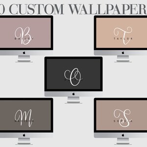 10 Custom Desktop Wallpaper Personalization, Laptop Background ...