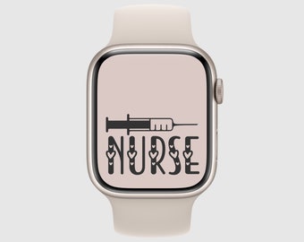 Nurse Apple Watch Faces Nurse Smartwatch Wallpaper Nurse Hearts Medic Medical Nurse Life Nurse Syringe Nurse Heart 5x Nurse Faces Etsy UK