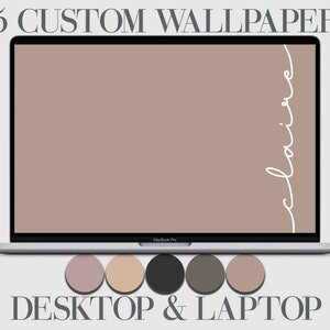 5 Macbook デスクトップ壁紙、パーソナライゼーション、カスタム ラップトップ背景、ミニマル Mac、アファメーション、美的、ミニマリスト、手描きデザイン
