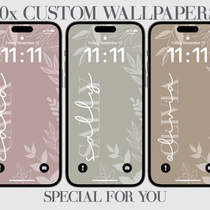 5 Custom Iphone Wallpaper Aesthetic Phone Background Etsy