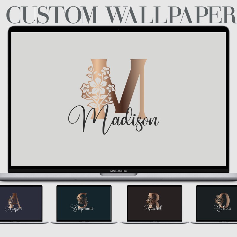 Custom Name Wallpaper Etsy Custom Name Wallpaper Etsy