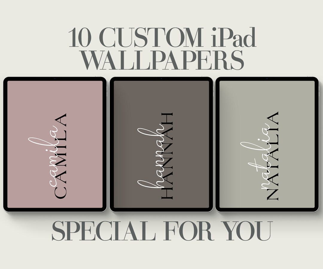10 Custom Ipad Wallpaper Aesthetic Tablet Background Etsy