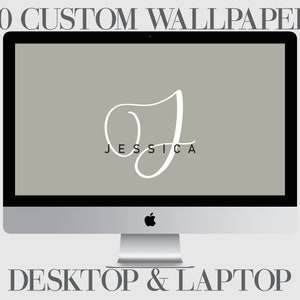 10 Custom Desktop Wallpaper Personalization, Laptop Background ...