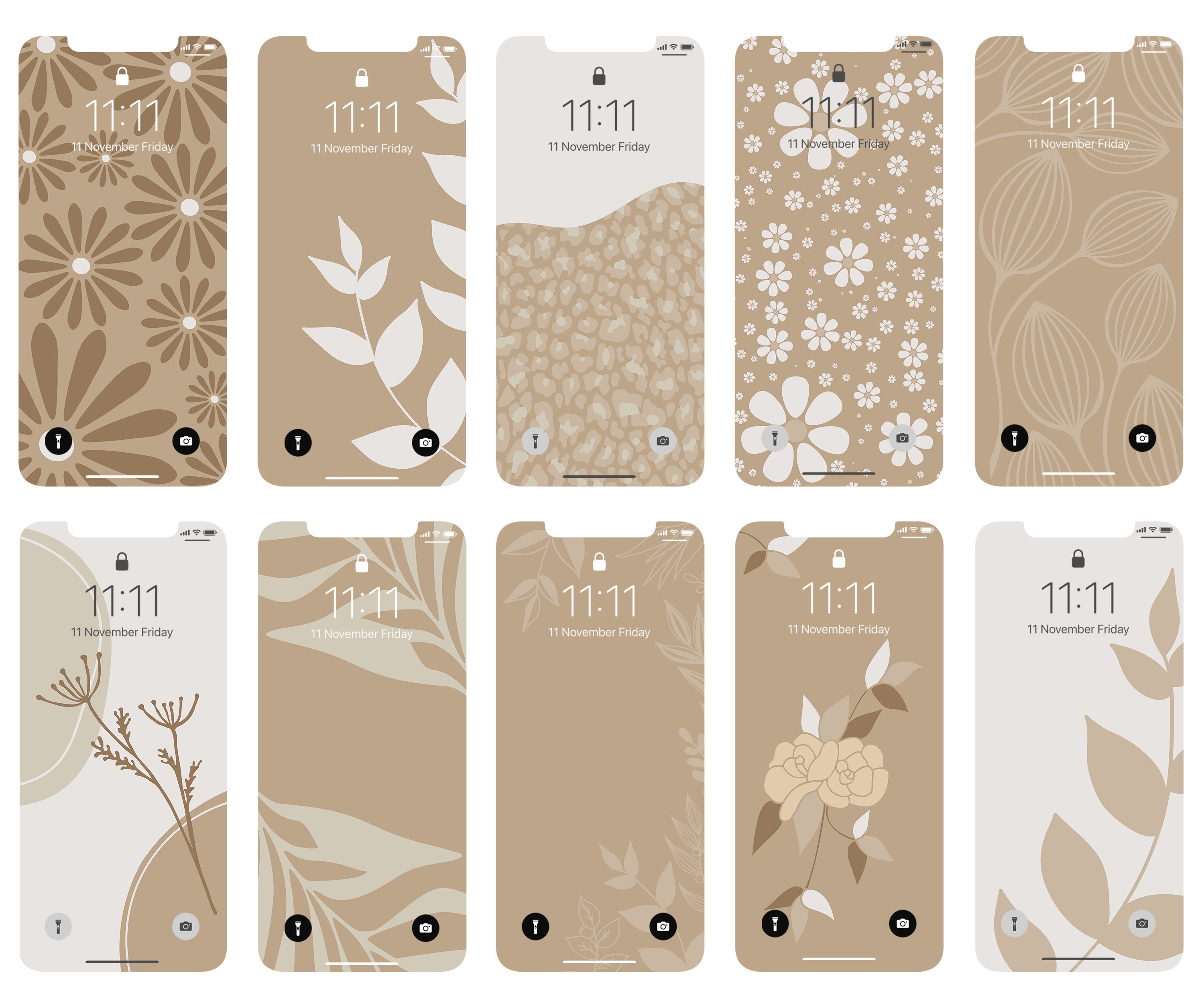Cream Aesthetic Wallpaper Iphone Etsy Denmark