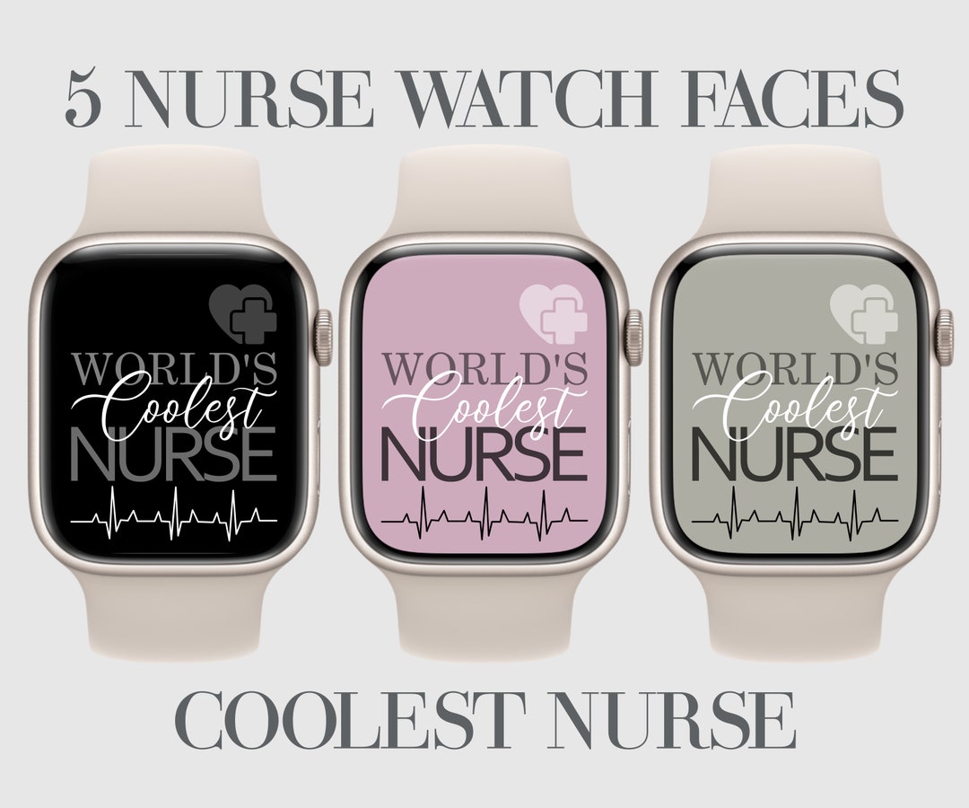 Nurse Apple Watch Faces Nurse Smartwatch Wallpaper Etsy Australia
