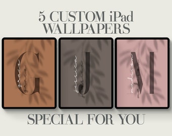 10 fondos de pantalla personalizados para iPad, fondo de tableta estética, afirmaciones, personalización, minimalista moderno, sombras en otoño, descarga digital