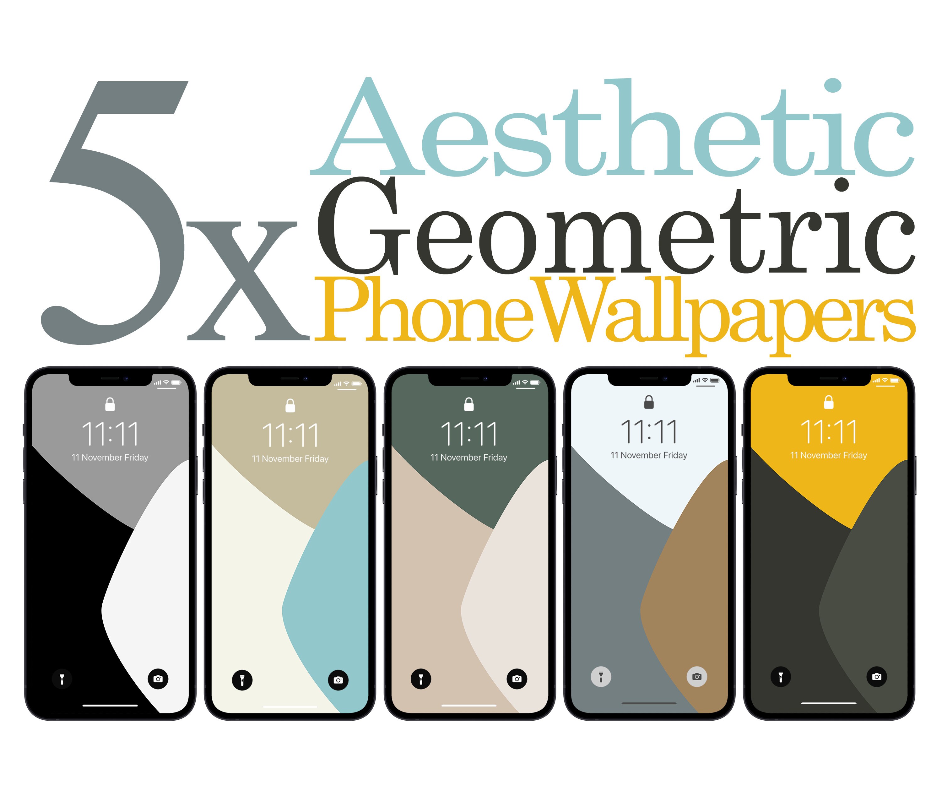 Colorful Geometric Iphone Wallpaper