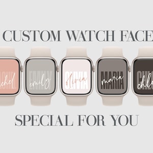 Sfondo personalizzato per quadrante Apple Watch con palette beige, sfondo per orologio con personalizzazione ghepardo, affermazioni, sfondo per orologio pastello autunnale estetico