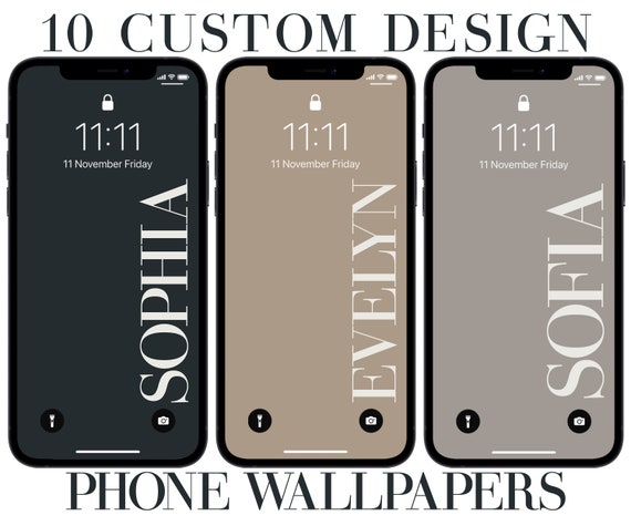 10 fondo de pantalla personalizado de iPhone fondo estético - Etsy España 10 fondo de pantalla personalizado de iPhone fondo estético - Etsy España