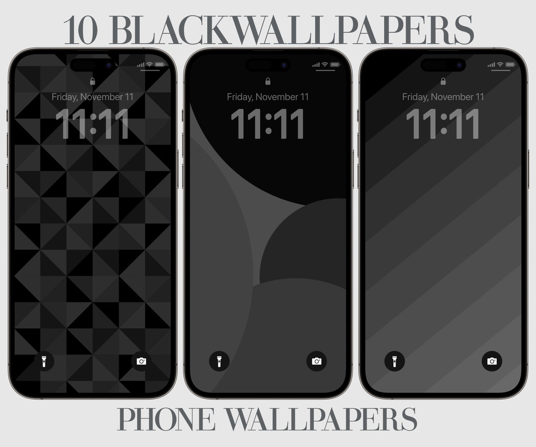 10 Black Wallpaper, Black, Gray iPhone Background, Dark, Shadow, Modern ...