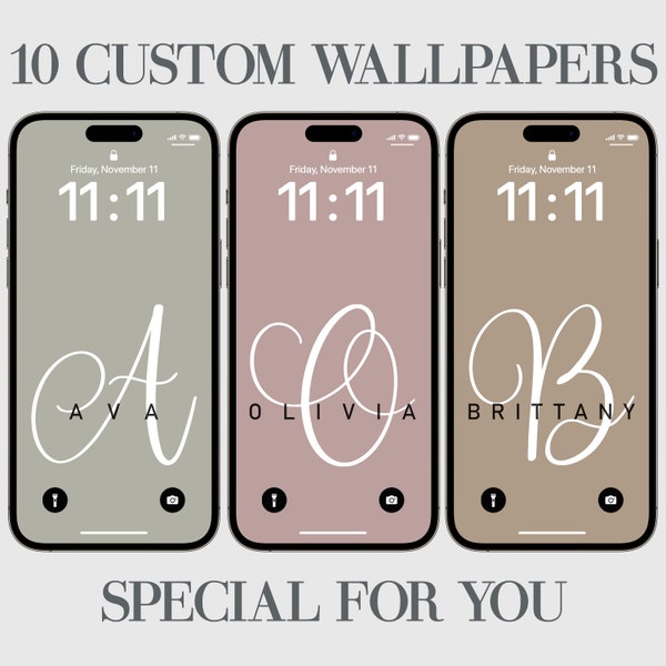 Custom Wallpaper - Etsy