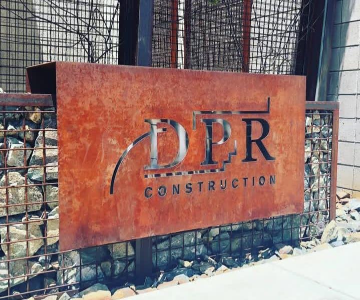 Custom Rusty Metal Sign – Personalized Rust Steel Wall Art for Garage ...