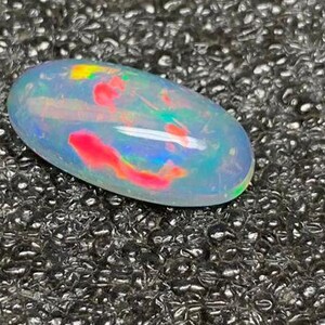 Natural Ethiopian Opal, Loose Opal, Opal Cabochon Gemstone 3.50 Carats Ethiopian Opal , Jewelry Making