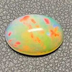 Natural Ethiopian Opal, Loose Opal, Opal Cabochon Gemstone 1.80 Carats Ethiopian Opal , Jewelry Making