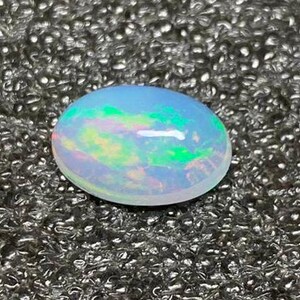 Natural Ethiopian Opal, Loose Opal, Opal Cabochon Gemstone 3.30 Carats Ethiopian Opal , Jewelry Making