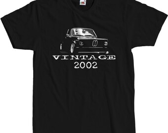 Classic Car T-Shirt for BMW 2002 turbo fans