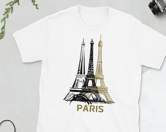Unisex Paris Shirt, France Eiffel Tower T-shirt