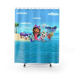 Gabby Dollhouse Shower Curtain