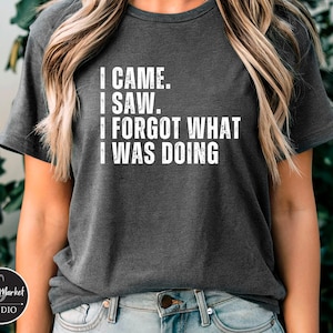 Mental Health ADHD tshirt, Trendy Funny Sarcastic ADHD Humor Shirt, Cool Statement Tee Shirt, Mental Health Shirts Gifts for Women