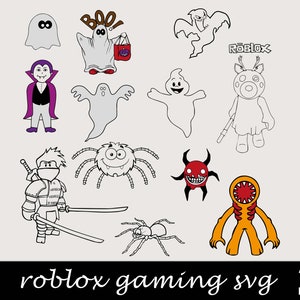 200 Gaming Svg Bundle, Game Svg, Game png, Roblox svg bundle