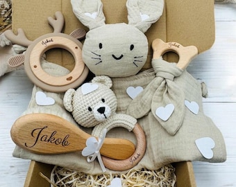 personalisiertes Geschenk Baby, Geschenk Geburt Mädchen, Babygeschenk Geburt Junge, Geschenk Neugeborenes, Babypartygeschenk, Babyshower