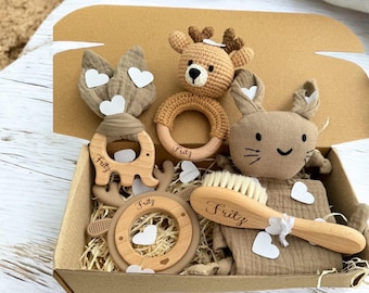 Baby set for birth, baby girl gift set, baby boy birth gift box, newborn gift box, birth set, baby shower set