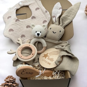 Babyset Mädchen, Babyset Junge, Geschenk zur Geburt für Jungen, Geschenk zur Geburt für Mädchen, Geschenk Neugeborenes, Babyparty Geschenk