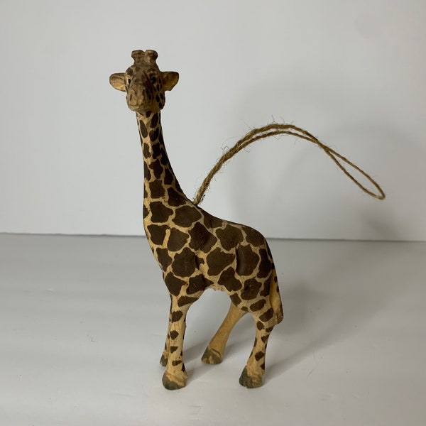 Giraffe Ornament Etsy