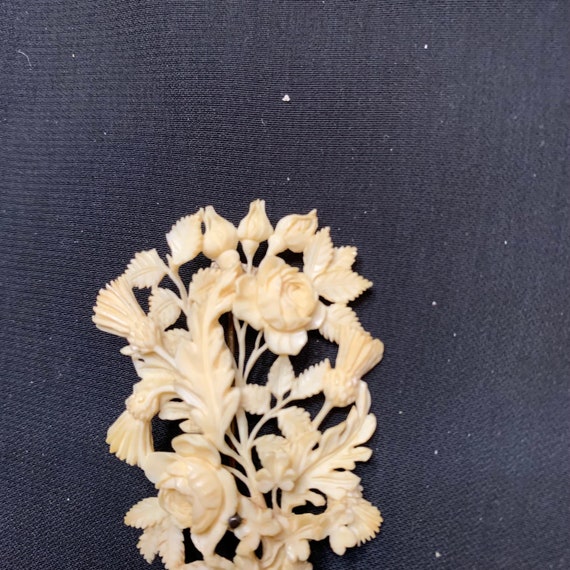 Broche Hippocampe en Nacre - Art Déco Seahorse Brooch