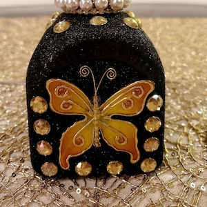 Tequila Bottle / Upcycled Bottle / Bling Bottle / Don Julio Bottle / Tequila Decorated Bottle / Tequila and Rhinestones