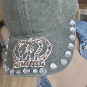 Bling Ball Hats / Bedazzled Hats/ Rhinestone Hats / Baseball Hats /