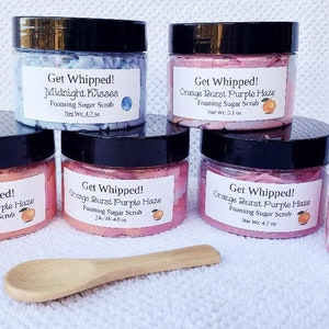 Foaming Bath Butter / Whipped Sugar Body Scrub / Whipped Foaming Soap / Sugar Body Scrub / Party Gifts / Bridal Shower Gifts