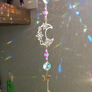 Kristall Sonnenfänger für Fenster, Fensterschmuck, Boho Deko fürs Auto, Geburtstagsgeschenk für Freundin, Schwester, magisches Geschenk für Frauen, für Mama