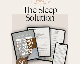 Die Schlaflösung // Gesundheit und Wellness // Schlafratgeber // Selbsthilfe eBook // Schlafmittelhilfe // Besserer Schlaf