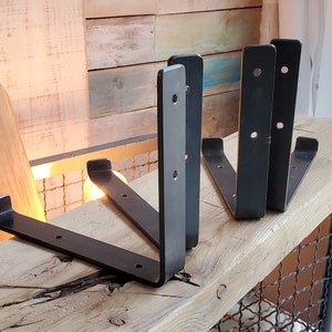 Type 2 Industrial Style Iron Shelf Bracket image 2