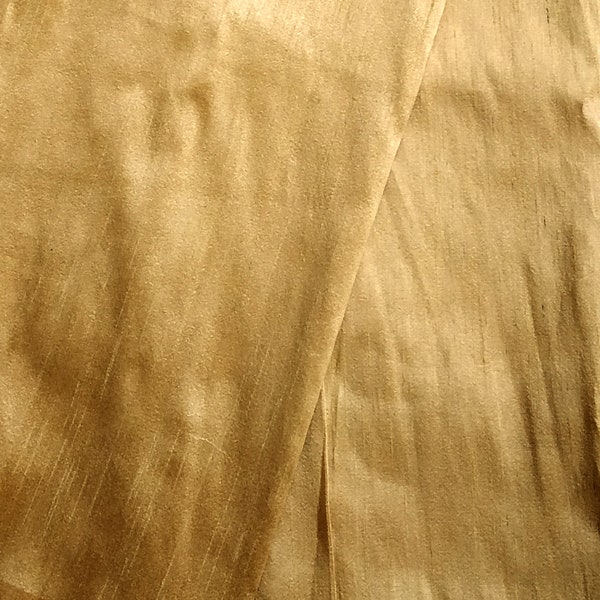Inca Gold Dupioni Silk Fabric main image 0