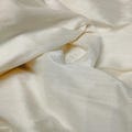 Ivory Dupioni Silk Fabric, Off-white Dupioni Fabric, Dupioni Fabric for Bridal Dresses, Curation, Faux Silk Fabric by Yards
