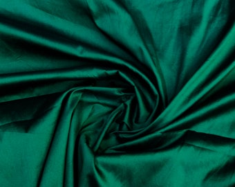 Tela de tafetán verde rico, tela de seda de tafetán, tela de poliéster de tafetán, tela de vestido de fiesta de tafetán, tela de tafetán cortada a medida